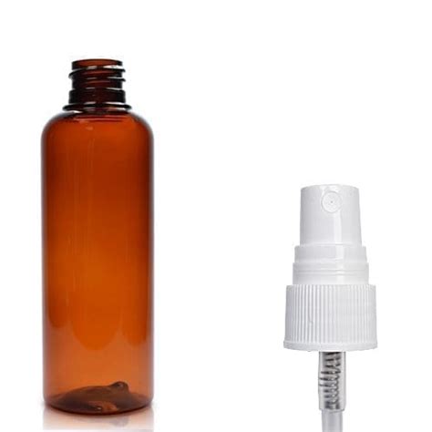 Ml Amber Plastic Atomiser Bottle Plastic Packaging Ampulla Ltd