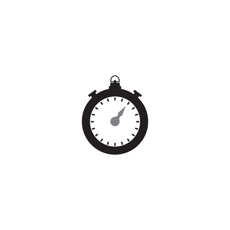 Stopwatch Icon Vector Design Template 9105500 Vector Art At Vecteezy