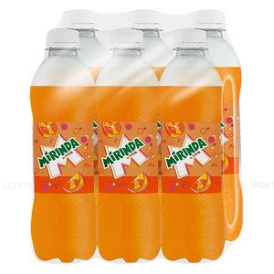 nuoc giai khat mirinda cam ml  loc  chai