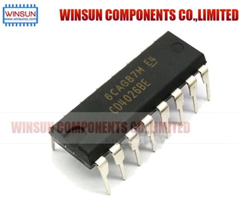 10PCS CD4026BE DIP CD4026 DIP16 new and original|Connectors| - AliExpress