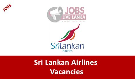 Licensed Aircraft Engineer Sri Lankan Airlines Vacancies Jobs