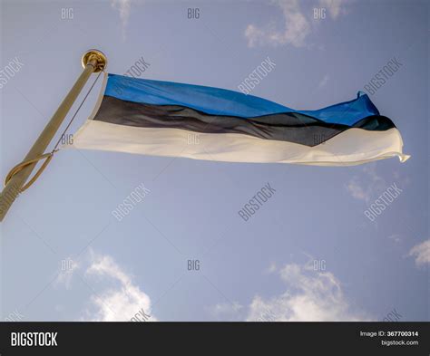 Estonian Flag Waving Image & Photo (Free Trial) | Bigstock