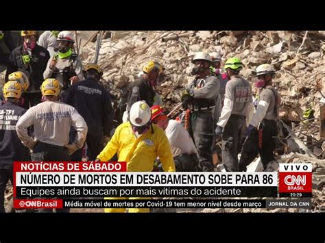 Número De Mortos Em Desabamento Na Flórida Sobe Para 86 Cnn Brasil