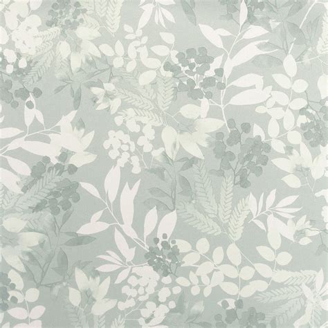 Arthouse Soft Leaves Green Wallpaper Wilko