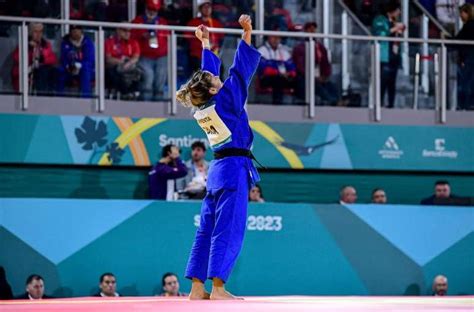 Larissa Pimenta Conquista A Medalha De Ouro No Jud Do Pan Americano