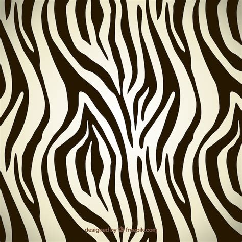 Zebra Pattern Free Vector