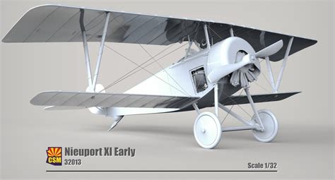 Nieuport 11 Final Renders AeroScale AeroScale KitMaker Network