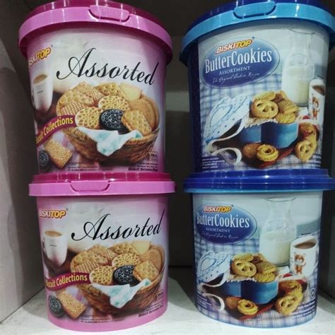 Jual Biskitop Assorted Butter Cookies G Shopee Indonesia