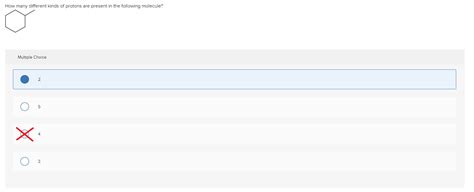 Solved How Many Different Kinds Of Protons Are Present In Chegg