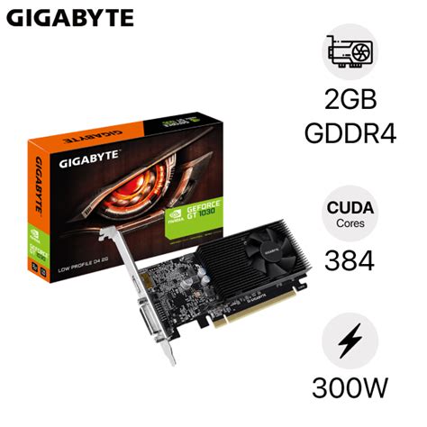 VGA Gigabyte GT 1030 Low Profile D4 2G | Giá rẻ, trả góp 0%