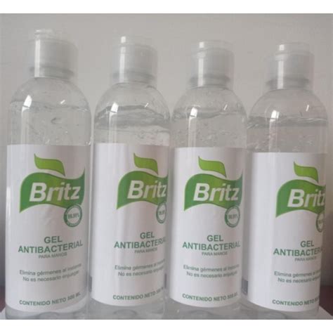 Gel Alcohol Antibacterial Britz 12500 Ml 560001