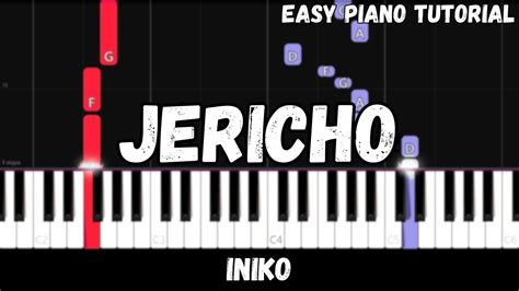 Iniko - Jericho (Easy Piano Tutorial) Chords - Chordify