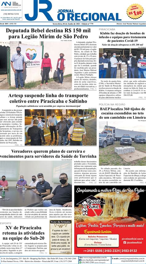 Jornal O Regional Edi O Williamjornalista