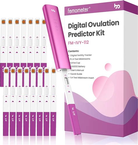 Buy Femometer Digital Ovulation Predictor Kit Includes 15 Count