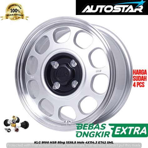 Jual JUAL VELG MOBIL RACING RETRO AVANZA XENIA KIJANG KAPSUL HSR KLG