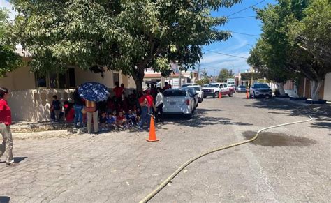 En Mazatlán evacuan a niños de un kínder tras fuga de gas