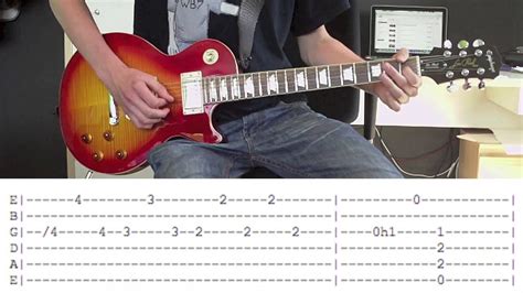 Blues Lick In E Guitar Lesson With Tabs Youtube