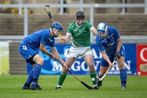 Scotlands Goalscorer In Shinty Hurling International Challenge Match