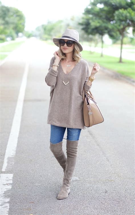 20 Chic Looks With Oversized Sweaters Pretty Designs