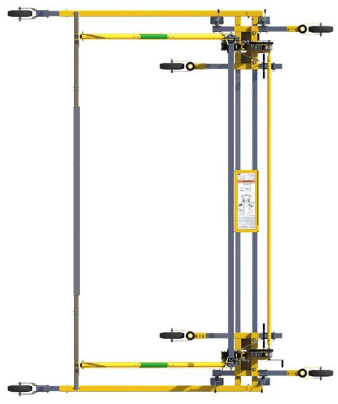 FlexiGuard Portable C Frame Fall Arrest System 12 5 19 Ft Adjustable