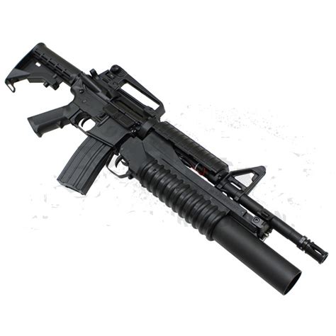 【楽天市場】【店内全品5％offクーポン】cyma M4a1 電動ガンm203 グレネードランチャー セット 【あす楽】：エアガンショップ