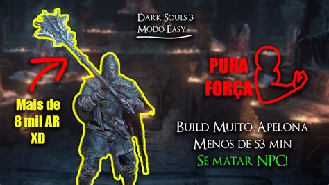 Como colocar DARK SOULS 3 modo EASY em MENOS de 53min Pura força