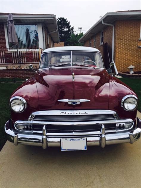 1951 Chevrolet Bel Air Deluxe 2 Door Hardtop Excellent Condition For Sale