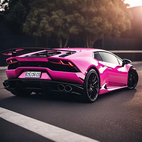 Very Hot Pink Lamborghini Huracan with Spoiler! by Coaster3002 on DeviantArt