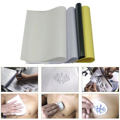 50 Sheets Tattoo Transfer Papier A4 Size Spirit Ma Grandado