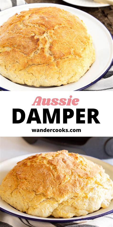 5 Ingredient Australian Damper Recipe Recipe Damper Recipe Recipes Australia Food