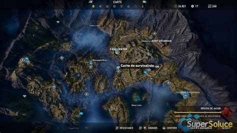 Far Cry 5 Caches Survivalistes Whitetail Mountains 001 Game Of Guides