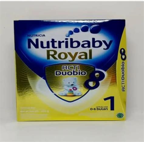 NUTRIBABY ROYAL 1 400 GR 400GR SUSU FORMULA BAYI 0 6 BULAN Lazada