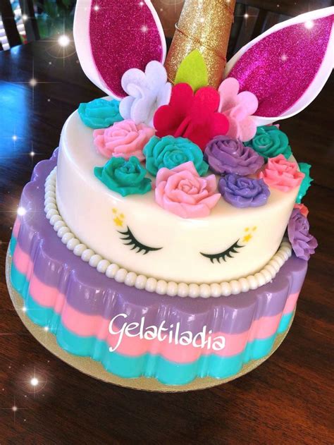 Gelatina Unicornio Gelatinas Para Fiestas Gelatinas Infantiles