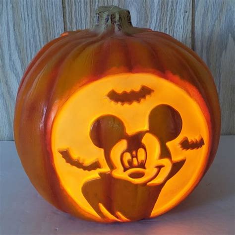 Mickey Vampire Pumpkin Carving Patterns