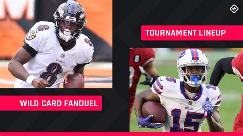 Wild Card Fanduel Picks Nfl Dfs Lineup Advice For Daily Fantasy