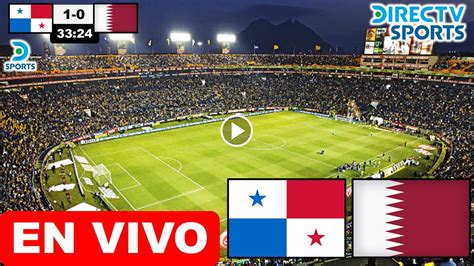 Panamá vs Qatar en vivo donde ver a que hora juega Panama vs Catar