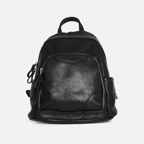 Womens Fashion Trend Large Capacity Genuine Leather Backpack Nanning Siam International Trading