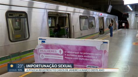 Vídeo Polícia Recebeu 112 Denúncias De Importunação Sexual Nos Três