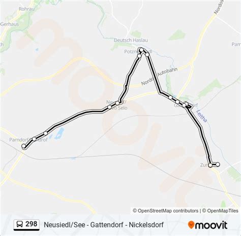 298 Route Schedules Stops And Maps Parndorf Meierhofgasse Updated