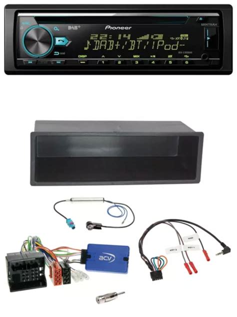 Volante Pioneer Dab Cd Usb Bluetooth Autoradio Per Vw Polo Passat Vano