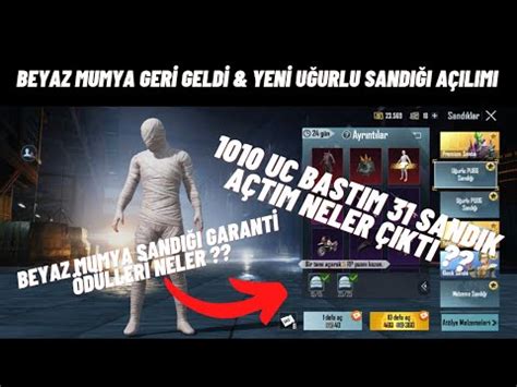 Beyaz Mumya Ve Dikenli Kask Geri D Nd U Urlu Pubg Sand K A L M