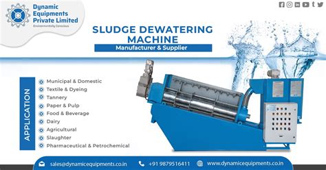 Sludge Dewatering Machine Dynamic Equipments Pvt Ltd