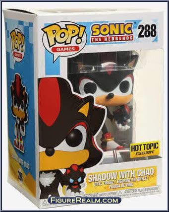 Shadow With Chao Sonic The Hedgehog Pop Vinyl Figures Funko