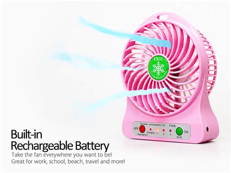 Mini Portable USB Rechargeable Fan