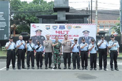 Malang Post Dandim Hadiri Peringati Hut Satpam Harus Mampu