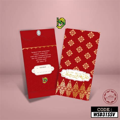 Sampul Raya Songket Series Pcs Shopee Malaysia