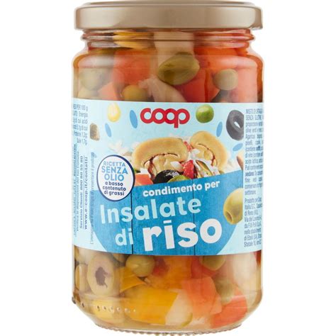 Condimento Per Insalate Di Riso Senza Olio Coop G Coop Shop