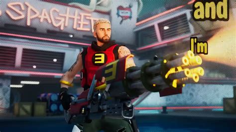 How To Get Cool Eminem Minigun In Fortnite Chapter Remix One Esports