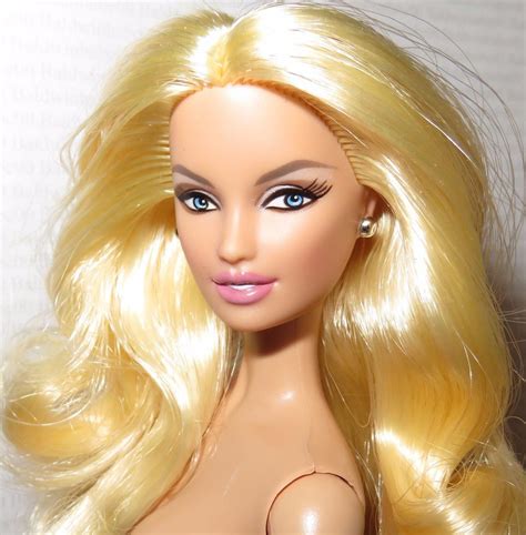 Nude Barbie Blonde Blue Eyes Model Southern Belk Muse Lara Doll For Ooak