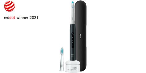 ORAL B Pulsonic Slim Luxe 4500 Czarny Szczoteczka Soniczna Niskie